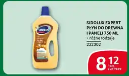 Selgros Sidolux expert płyn do drewna i paneli oferta
