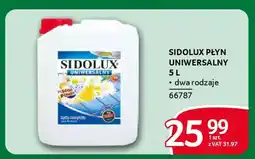 Selgros Sidolux płyn uniwersalny oferta