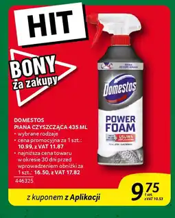 Selgros Domestos piana czyszcząca oferta