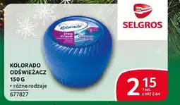Selgros Kolorado odświeżacz oferta