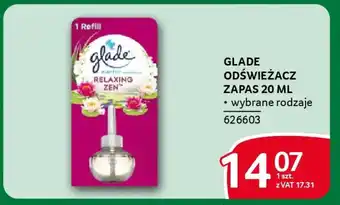 Selgros Glade odświeżacz zapas oferta
