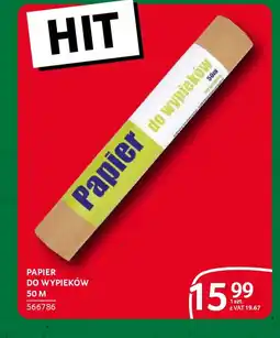 Selgros Papier do wypieków 50 m oferta