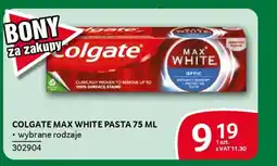 Selgros Colgate max white pasta oferta