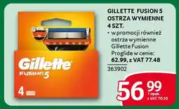 Selgros Gillette fusion 5 ostrza wymienne oferta