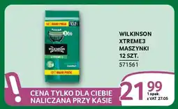 Selgros Wilkinson xtreme3 maszynki oferta
