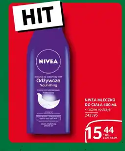 Selgros Nivea mleczko do ciała oferta
