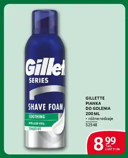Selgros Gillette pianka do golenia oferta