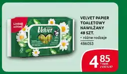 Selgros Velvet papier toaletowy nawilżany oferta