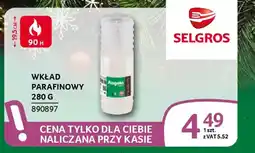 Selgros Wkład parafinowy oferta