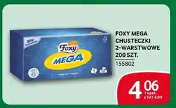 Selgros Foxy mega chusteczki 2-warstwowe oferta