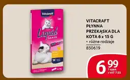 Selgros Vitacraft płynna przekąska dla kota oferta