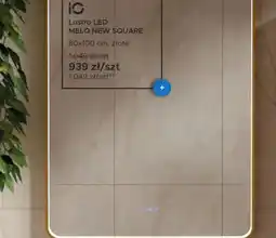 Blu Lustro LED Melo New Square oferta