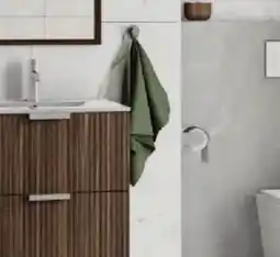 Blu Szafka wisząca IO Wood + umywalka Mari oferta