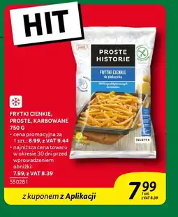 Selgros Frytki cienkie, proste, karbowane oferta