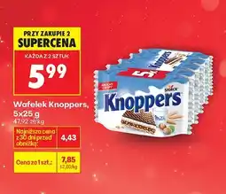 Biedronka Wafelek Knoppers 5x25g oferta