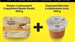 Biedronka Zupa pomidorowa z makaronem orzo Biedronka oferta