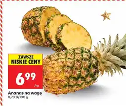 Biedronka Ananas na wagę Biedronka oferta