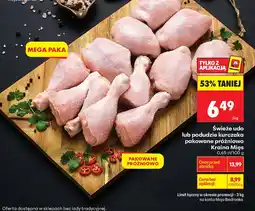 Biedronka Świeże udo lub podudzie kurczaka pakowane próżniowo Kraina Mięs oferta