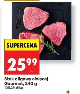 Biedronka Stek z ligawy cielęcej Gourmet, 240 g oferta