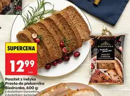 Biedronka Pasztet z indyka Prosto do piekarnika Biedronka, 600 g oferta