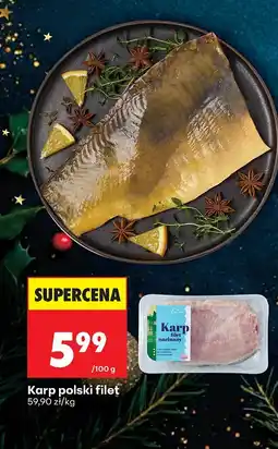 Biedronka Karp polski filet 100 g Biedronka oferta