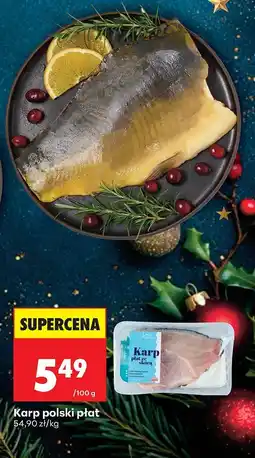 Biedronka Karp polski płat 100 g Biedronka oferta