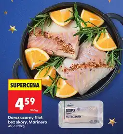 Biedronka Dorsz czarny filet bez skóry Marinero oferta