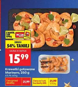 Biedronka Krewetki gotowane Marinero oferta