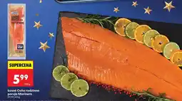 Biedronka Łosoś Coho rodzinna porcja Marinero oferta