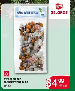 Selgros Ocean owoce morza oferta