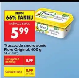 Biedronka Tłuszcz do smarowania Flora Original, 400 g oferta