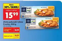 Biedronka Złote paluszki rybne Frosta, 450 g oferta
