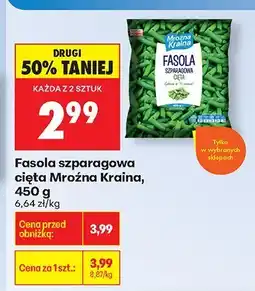 Biedronka Fasola szparagowa cięta Mrożna Kraina, 450 g oferta
