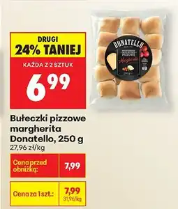 Biedronka Bułeczki pizzowe margherita Donatello, 250 g oferta