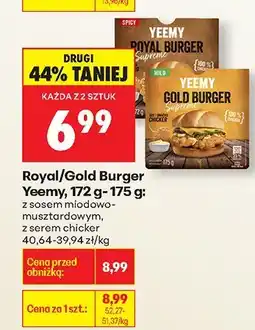 Biedronka Royal/Gold Burger Yeemy, 2x175 g oferta