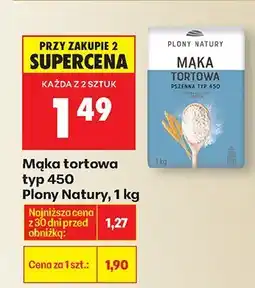 Biedronka Mąka tortowa typ 450 Płony Natury, 1 kg oferta