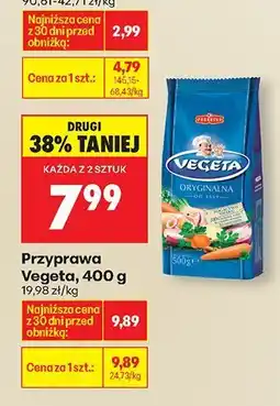 Biedronka Przyprawa Vegeta, 400 g oferta
