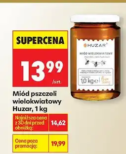 Biedronka Miód pszczeli wielokwiatowy Huzar, 1 kg oferta