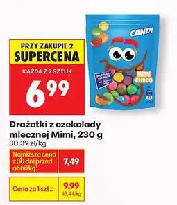 Biedronka Drażetki z czekolady mlecznej Mimi, 230 g oferta