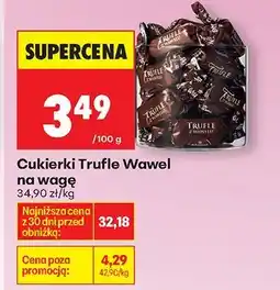 Biedronka Cukierki Trufle Wawel na wagę oferta