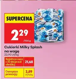 Biedronka Cukierki Milky Splash na wagę oferta