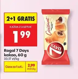 Biedronka Rogal 7 Days kakao, 60 g oferta