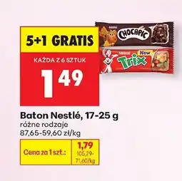 Biedronka Baton Nestlé, 17-25 g oferta