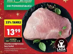 Biedronka Szynka wieprzowa bez kości Biedronka oferta