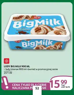 Selgros Lody big milk oferta