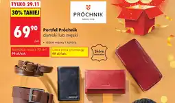 Biedronka Portfel Próchnik damski lub męski oferta