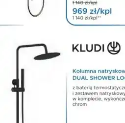 Blu Kludi Kolumna natryskowa Dual Shower Logo oferta