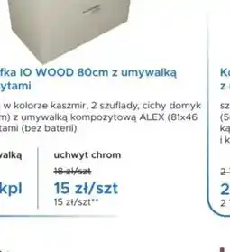 Blu Komplet szafka MILO 60cm z umywalką SOFT oferta
