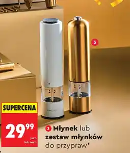 Biedronka Młynek lub zestaw młynków oferta