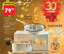 Biedronka SMUKEE Patelnia lub garnek z pokrywką oferta